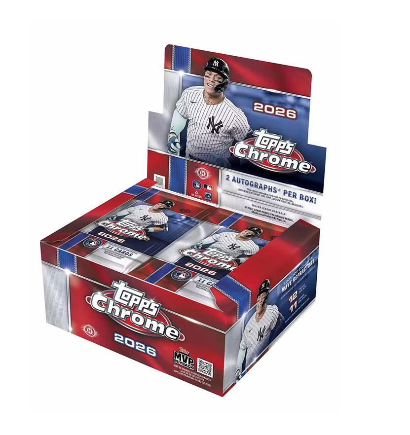 2026 Topps Chrome Baseball Jumbo Box – SAKURA DIAMOND CARDS