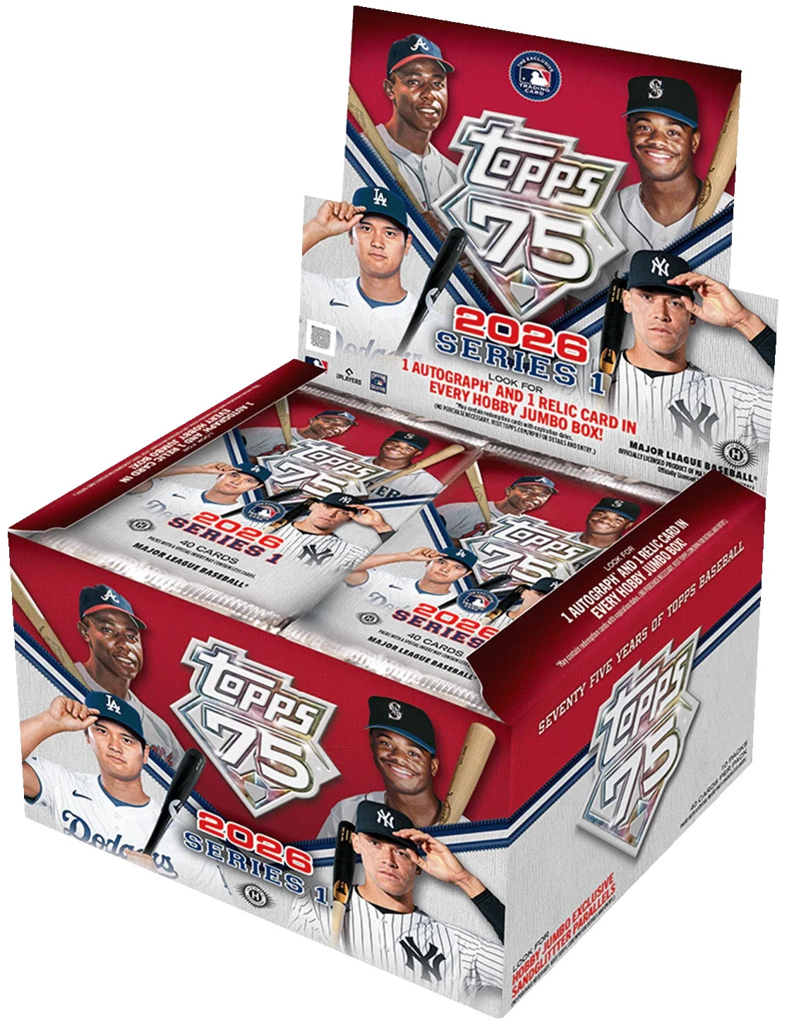 2026 Topps Series 1 Baseball HOBBY JUMBO BOX