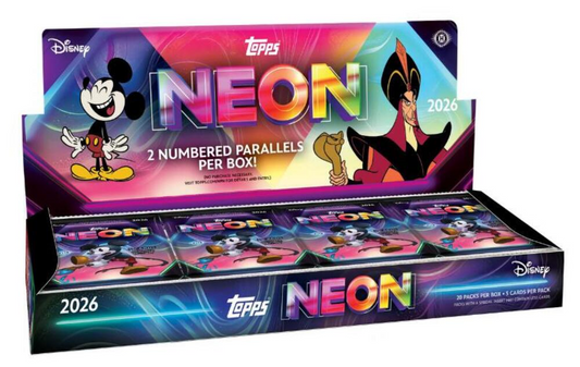 2026 Topps Disney Neon - Hobby Box