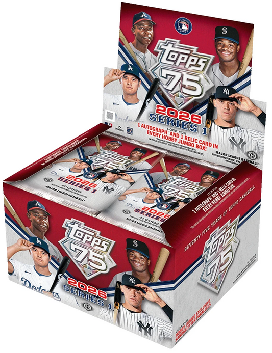 2026 Topps Series 1 Baseball HOBBY JUMBO BOX